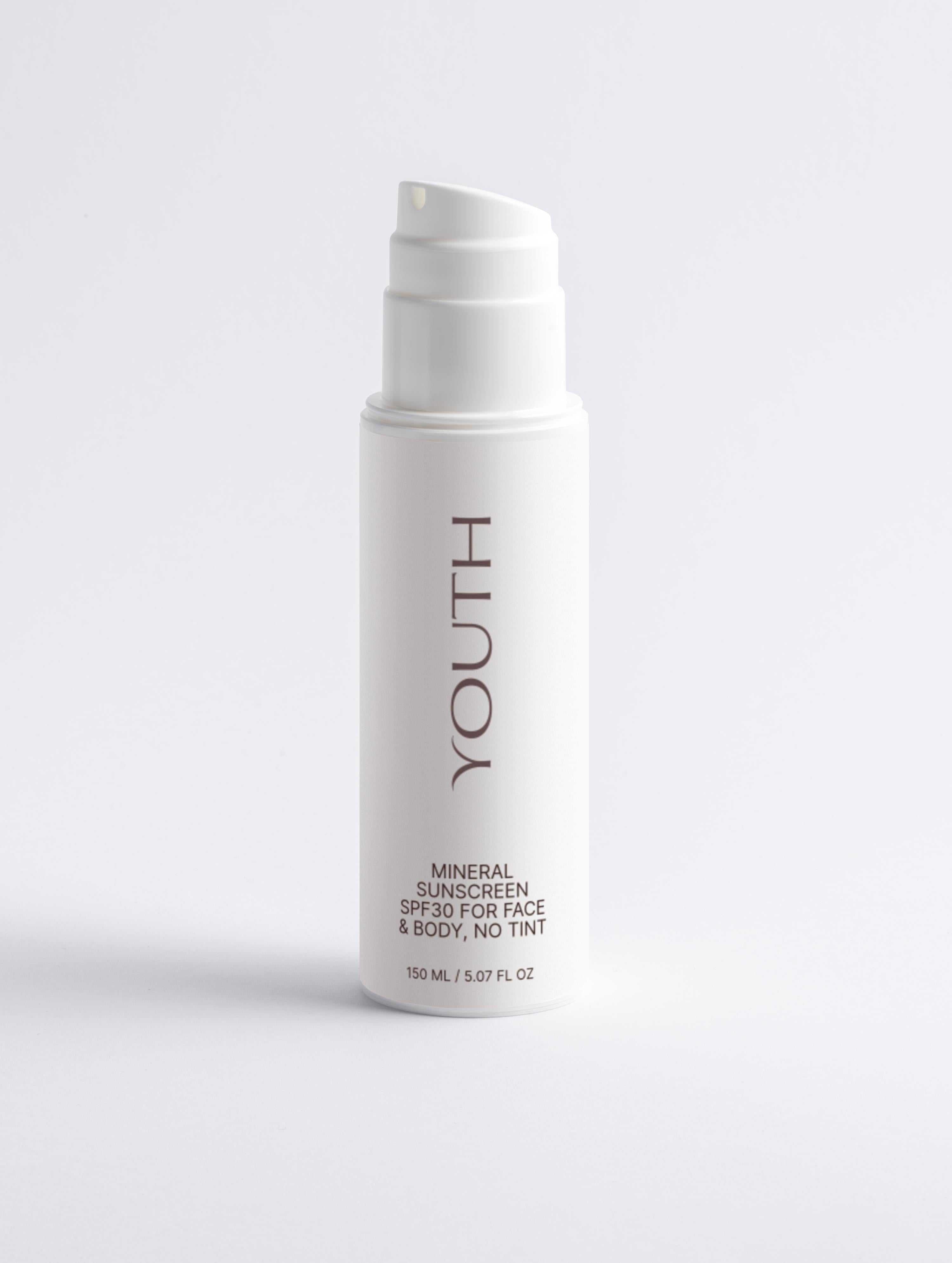 Youth Cosmetics Mineral Sunscreen SPF30 for Face & Body, no tint