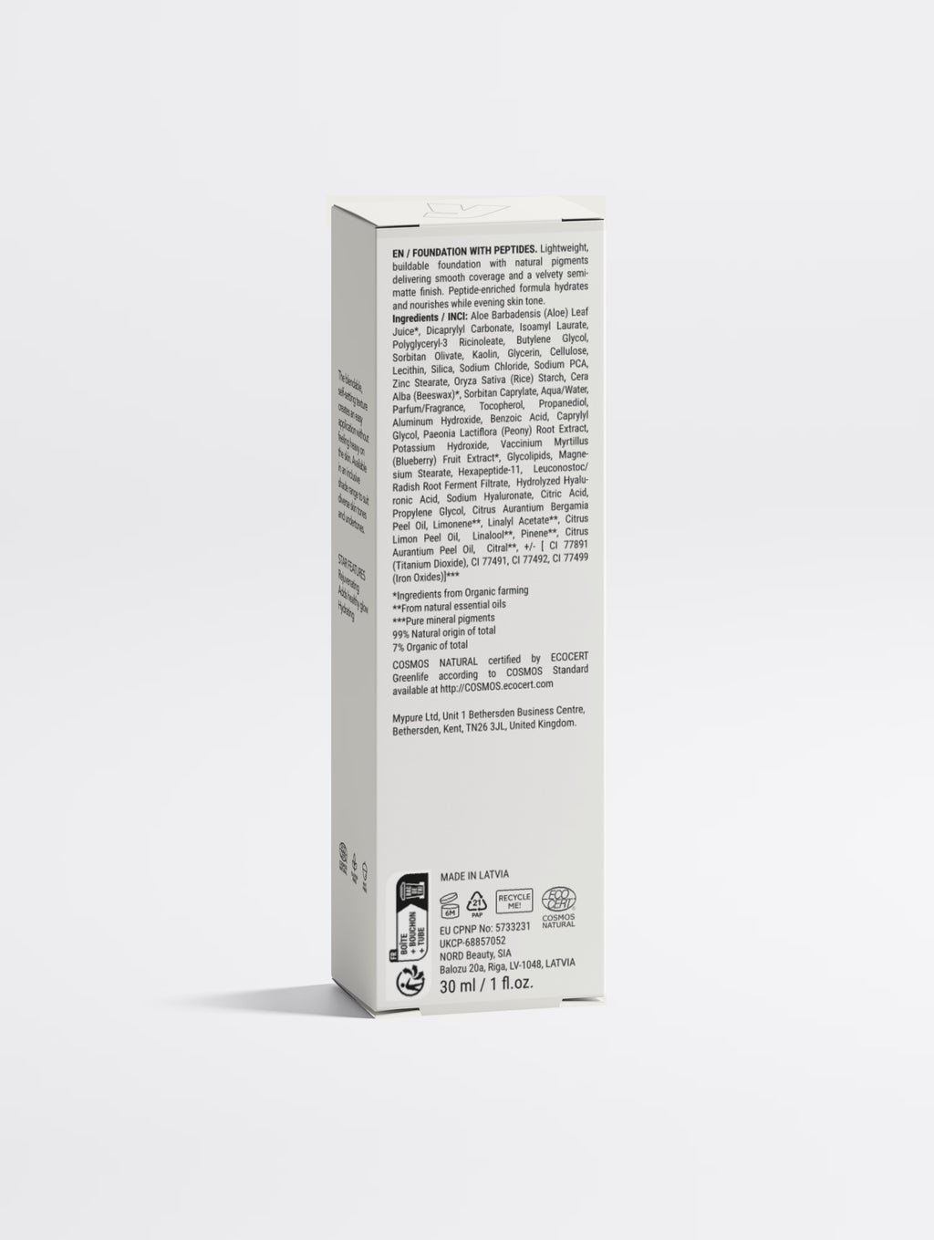 Foundation with Peptides, 40 Deep Neutral