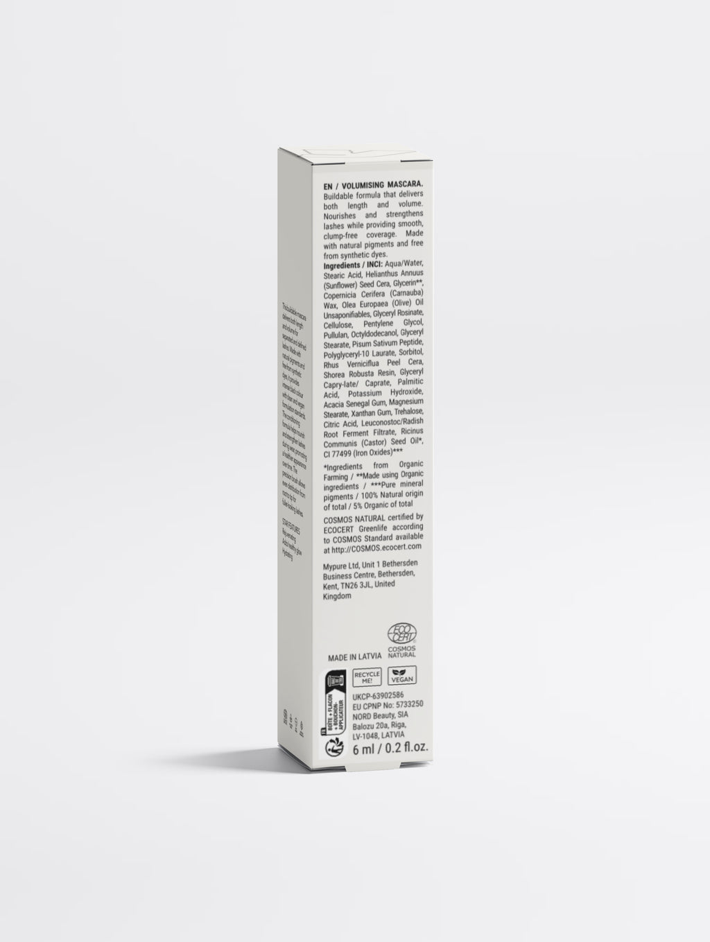 Lengthening & Volumising Mascara