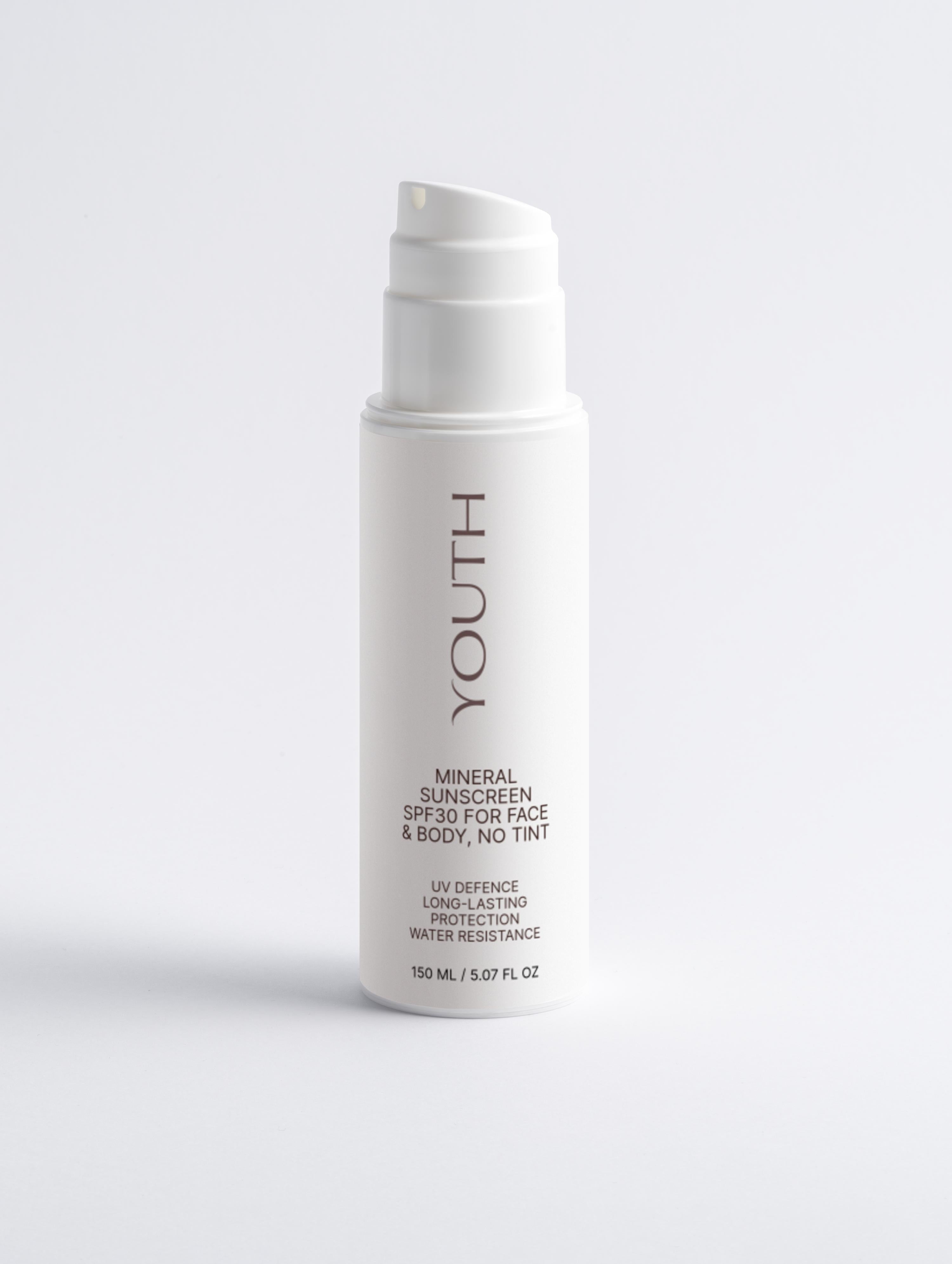 Youth Cosmetics Mineral Sunscreen SPF30 for Face & Body, no tint
