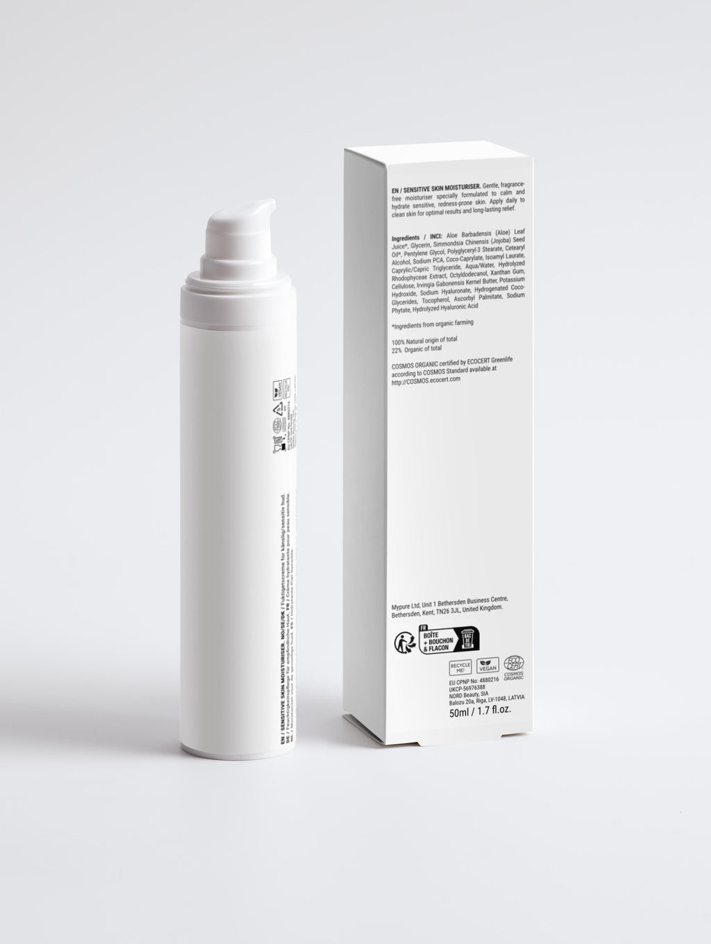 Youth Cosmetics Sensitive Skin Moisturiser, Fragrance Free