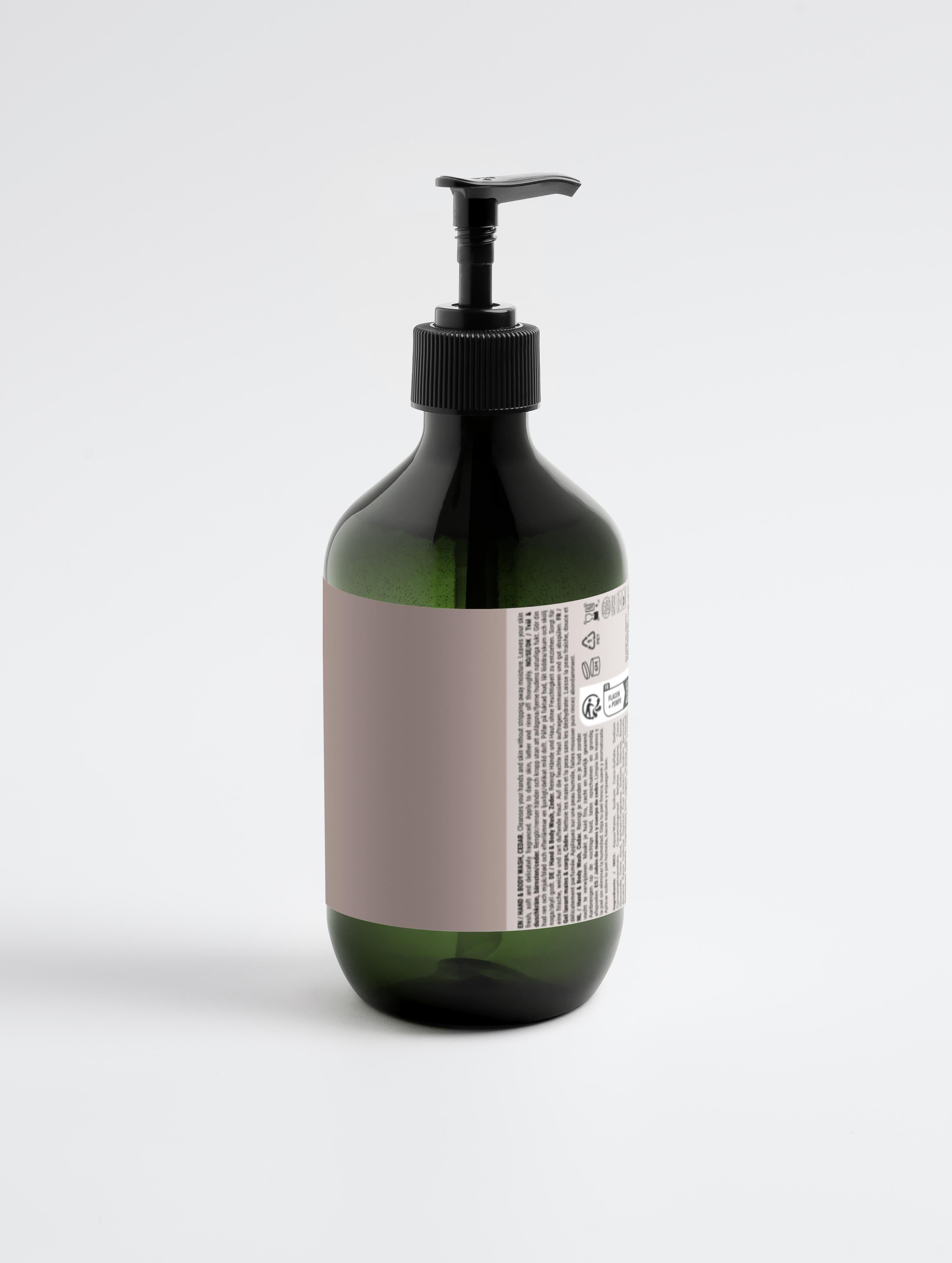 Youth Hand & Body Wash, Peppermint & Dark Cedar