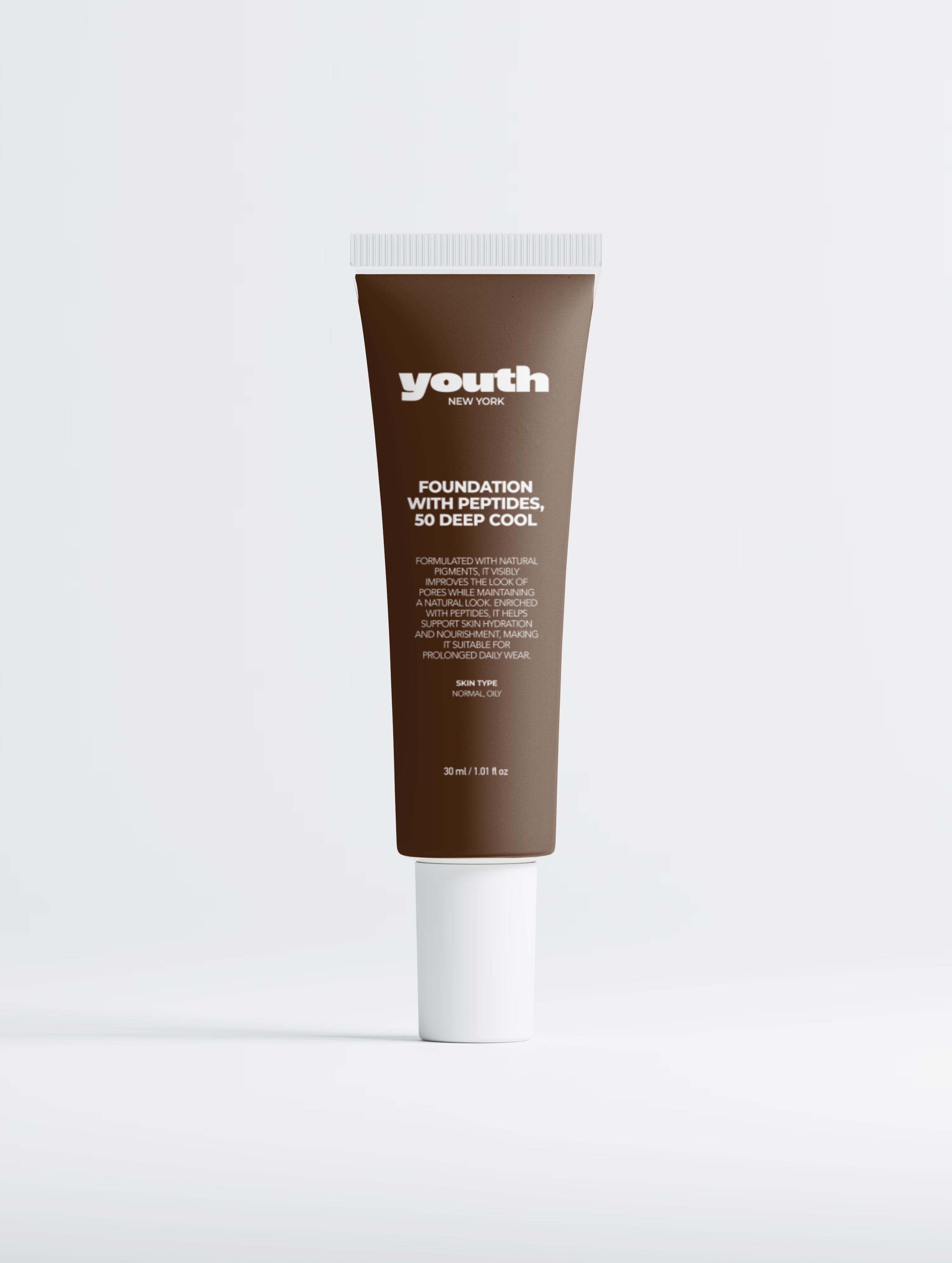 Foundation with Peptides, 50 Deep Cool