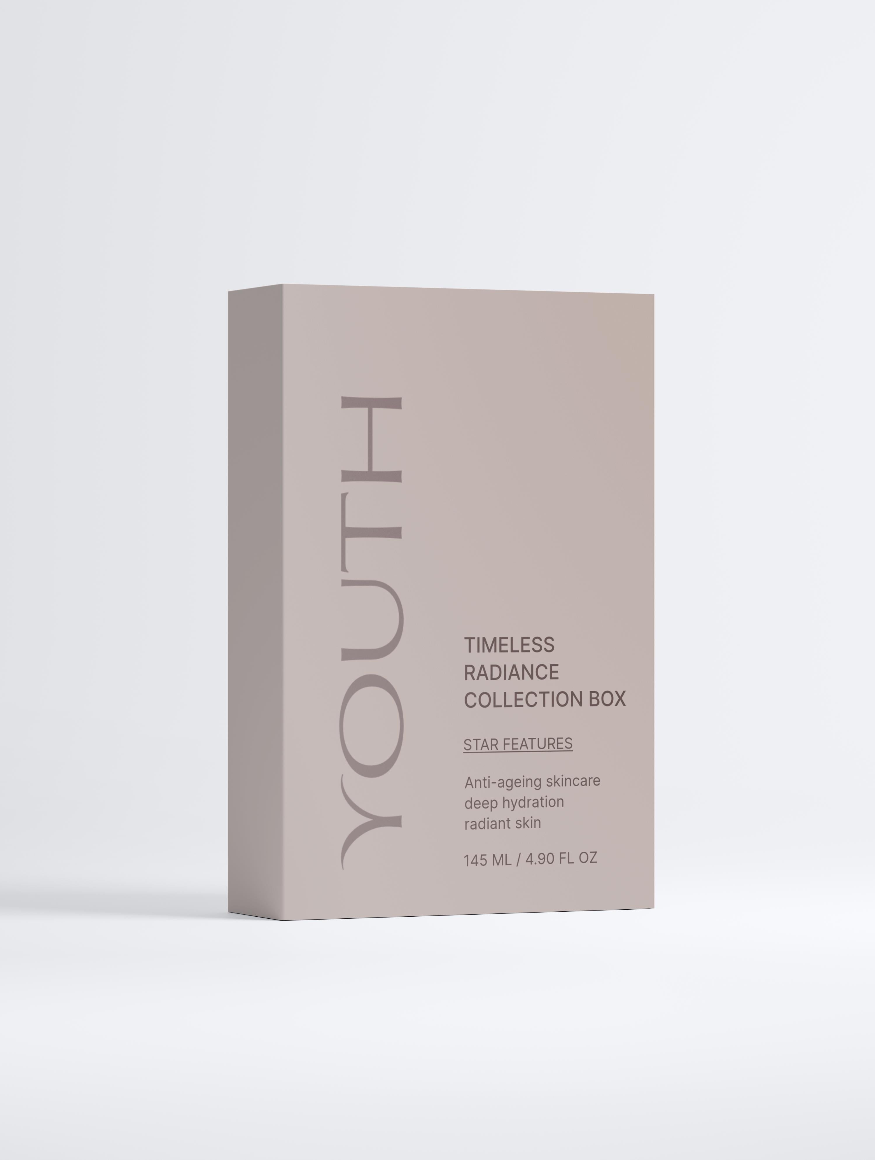 Youth Cosmetics Timeless Radiance Collection Box