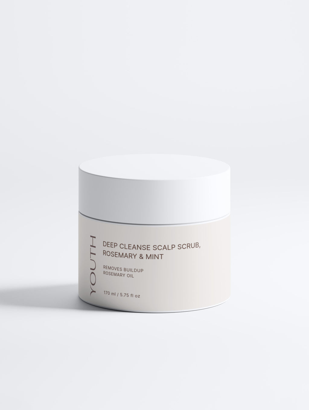 Youth Cosmetics Deep Cleanse Scalp Scrub, Rosemary & Mint