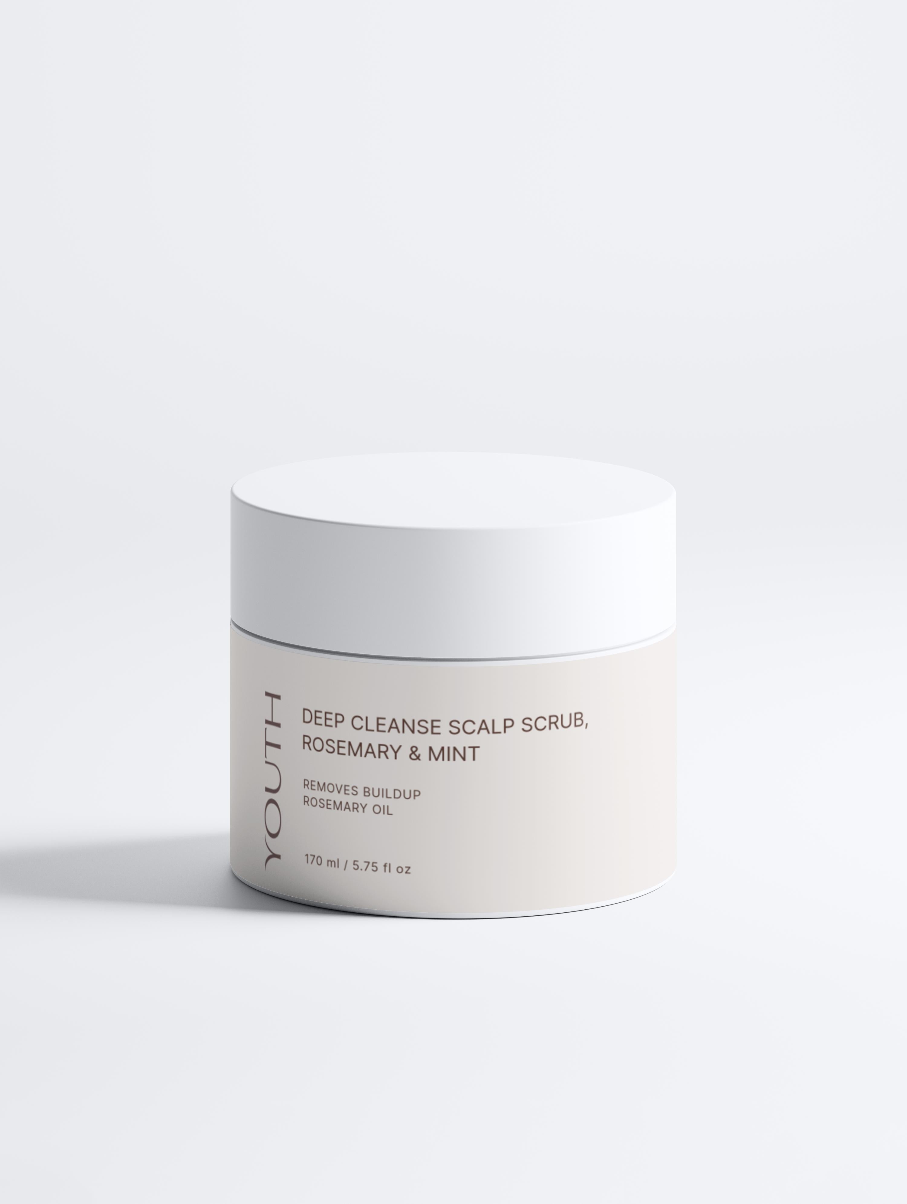 Youth Cosmetics Deep Cleanse Scalp Scrub, Rosemary & Mint