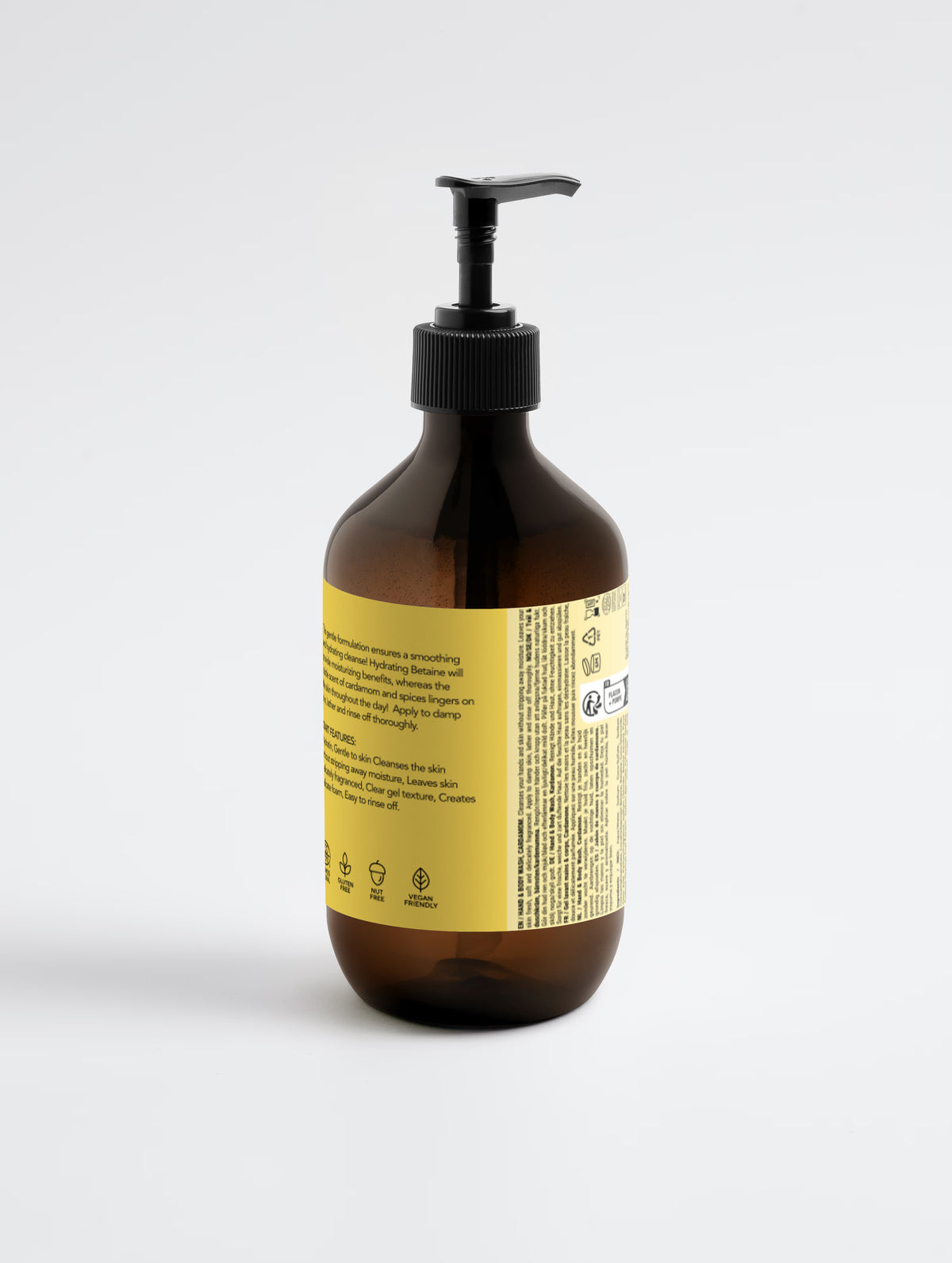 Hand & Body Wash, Ginger & Smoky Cardamom