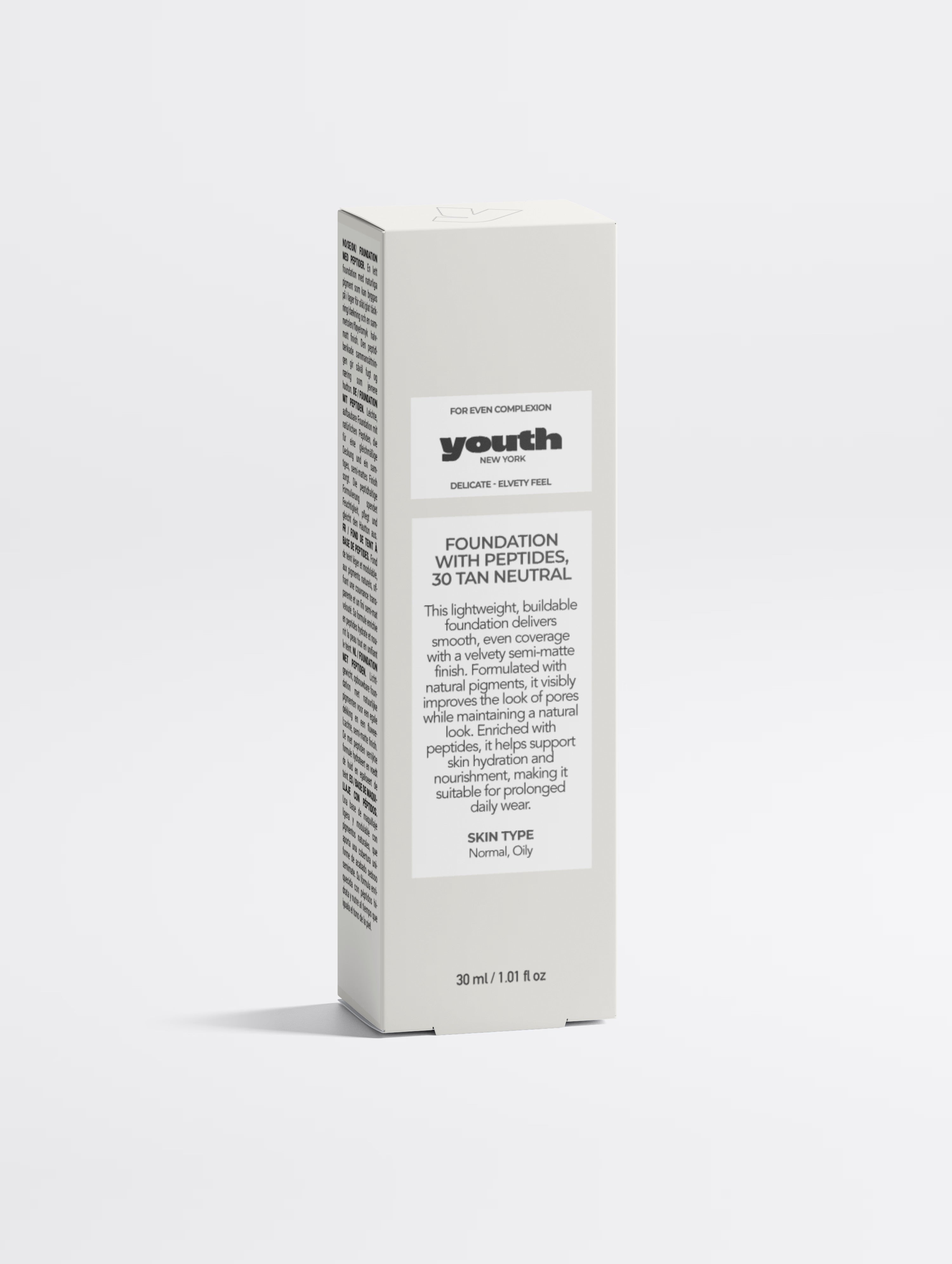 Foundation with Peptides, 30 Tan Neutral