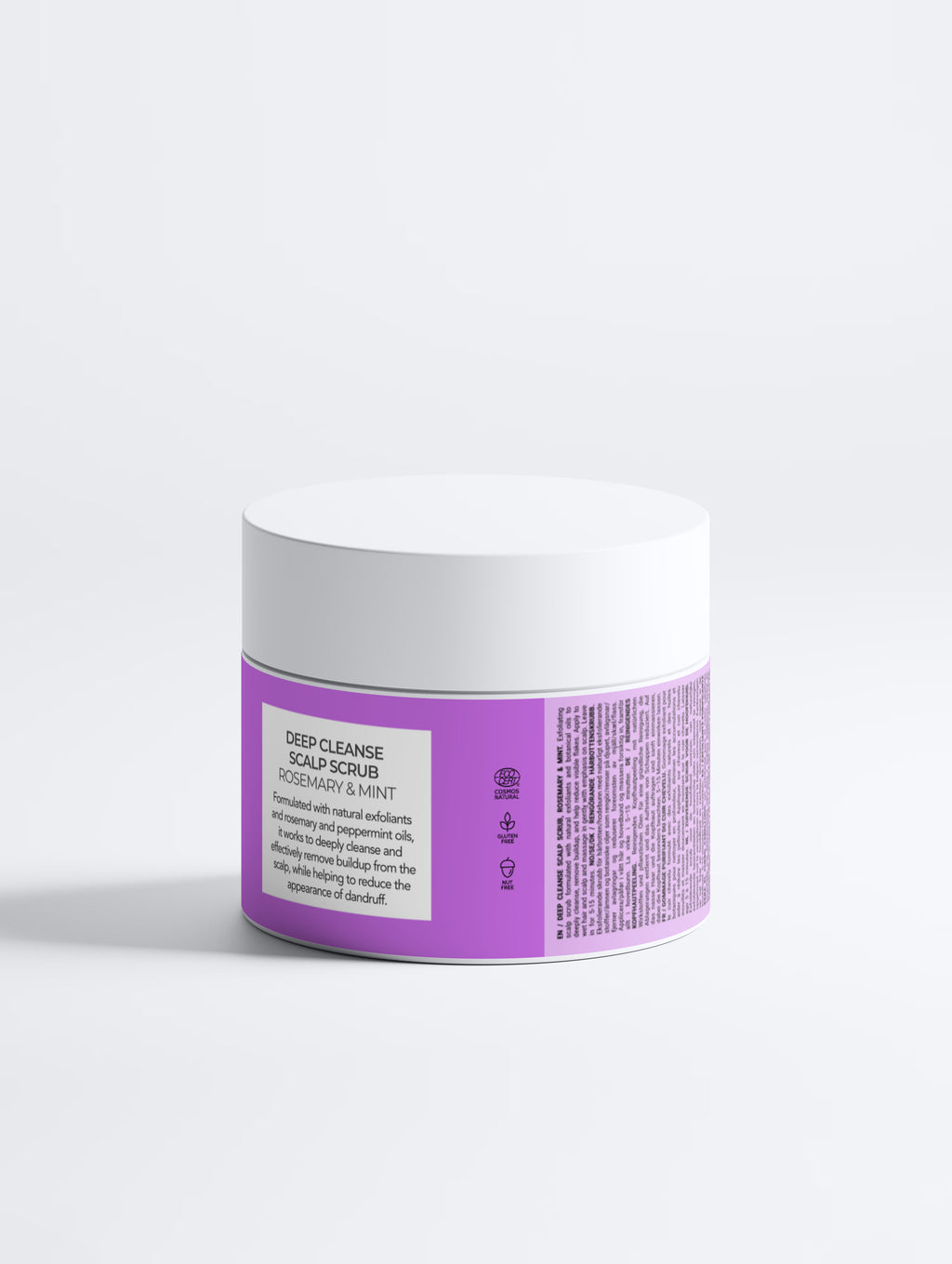 Deep Cleanse Scalp Scrub, Rosemary & Mint